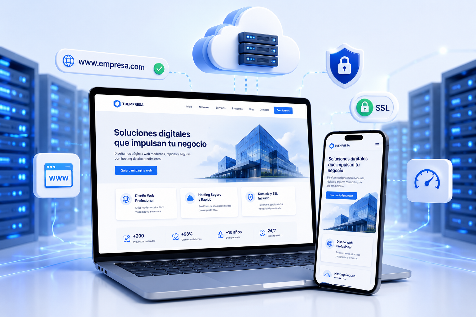 Páginas Web y Hosting